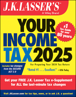 Link to J.K. Lasser's Your Income Tax: 2025  in the Catalog